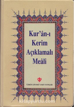 Kur'an-ı Kerim Açıklamalı Meali (Plastik Kapak-Cep Boy-Arapça Metinsiz)