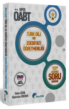 2020 ÖABT Türk Dili ve Edebiyatı Soru Bankası Çözümlü 
