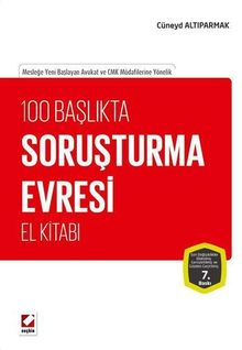 100 Başlıkta Soruşturma Evresi El Kitabı