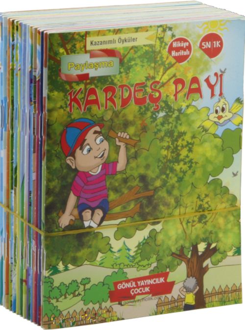 Kazanımlı Öyküler Seti (15 Kitap Takım)