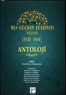 Rus Göçmen Edebiyatı Düzyazı (1920-1940)