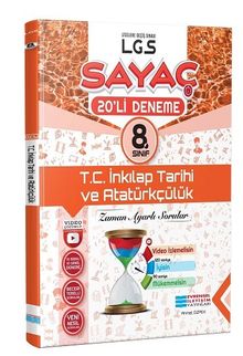 8. Sınıf T. C. İnkılap Tarihi ve Atatürkçülük Video Çözümlü 20’li Sayaç Deneme