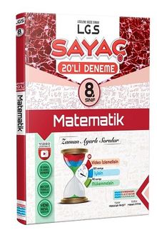 8. Sınıf Matematik Video Çözümlü 20’li Sayaç Deneme