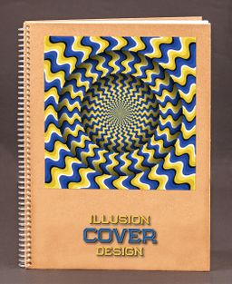 Bookinzi Okul Defteri (Taslamalı)  80gr. 70 yaprak A4 Çizgili - Optik İllüzyon Serisi - 01