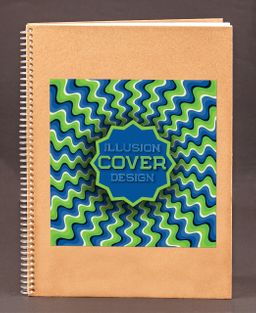 Bookinzi Okul Defteri (Taslamalı) 80gr. 70 yaprak A4 Çizgili - Optik İllüzyon Serisi - 03