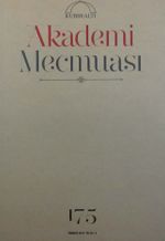 Kubbealtı Akademi Mecmuası Temmuz 2015 Yıl:44 Sayı: 175