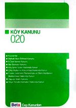 Köy Kanunu / Cep 020