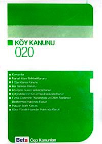 Köy Kanunu / Cep 020