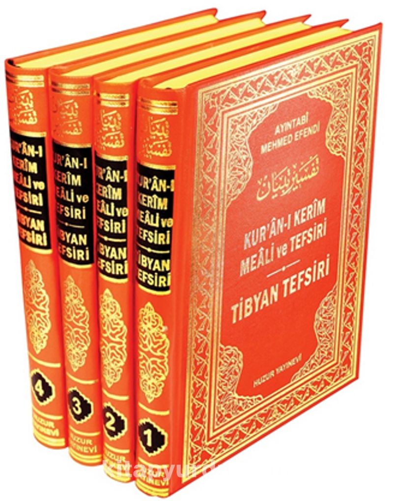 Tibyan Tefsiri - Kuran-ı Kerim Meali ve Tefsiri (4 Cilt Takım)