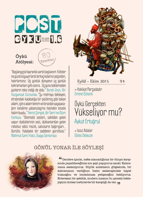 Post Öykü Sayı:6 Eylül-Ekim 2015