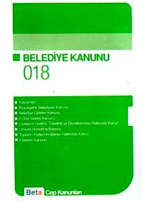 Belediye Kanunu / Cep 018