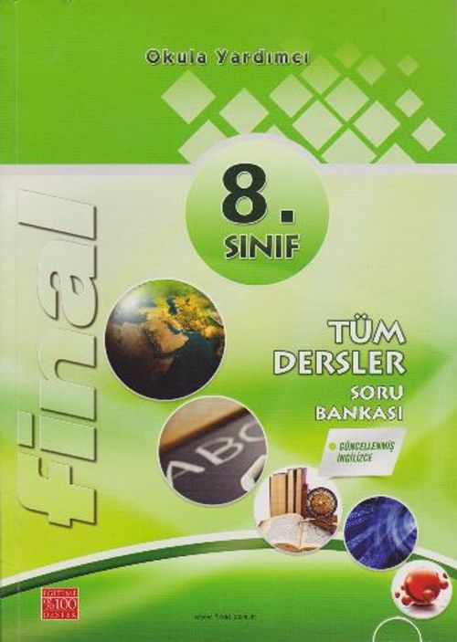 8. Sınıf Tüm Dersler Soru Bankası (Güncellenmiş İngilizce)