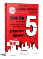 2020 GYS Sağlık Bakanlığı ŞOFÖR Konu ve Mevzuat Özetli 5 Deneme Sınavı 