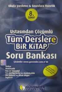 8. Sınıf Ustasından Çözümlü Tüm Derslere Bir Kitap Soru Bankası