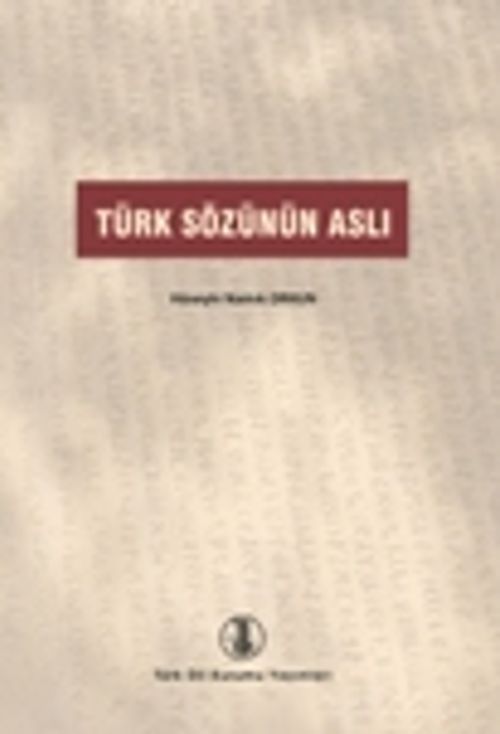 Türk Sözünün Aslı