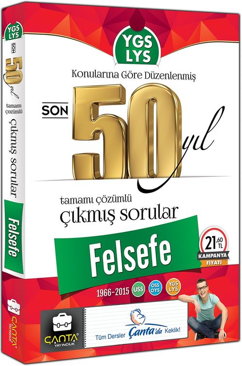 YGS - LYS Felsefe Son 50 Yıl Tamamı Çözümlü Çıkmış Sorular