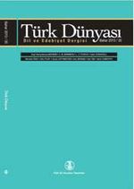 Türk Dünyası Dil ve Edebiyat Dergisi Sayı: 35