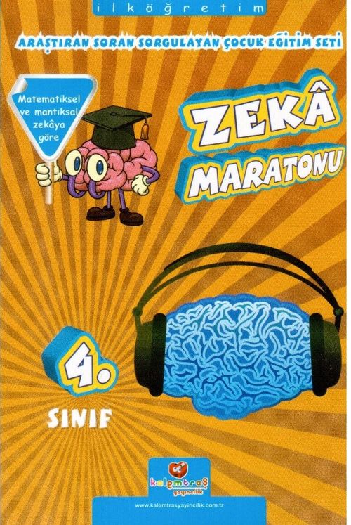 İlköğretim 4. Sınıf  Araştıran Soran Sorgulayan Çocuk Eğitim Seti Zeka Maratonu