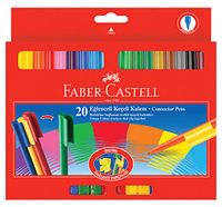 Faber-Castell 112000 Eğlenceli Keçeli Kalem (20'li)