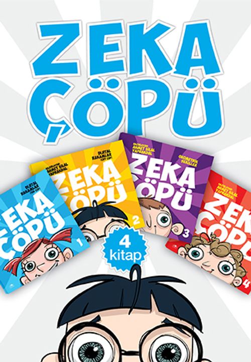 Zeka Çöpü Seti  (4 Kitap)