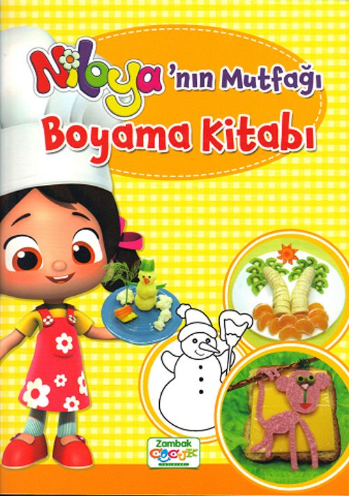 Niloya'nın Mutfağı Boyama Kitabı