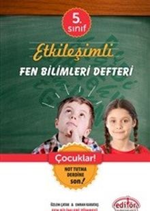 5. Sınıf Etkileşimli Fen Bilimleri Defteri