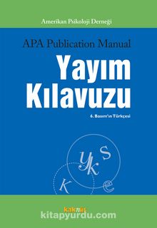 APA Yayım Kılavuzu - Cenk Pamay