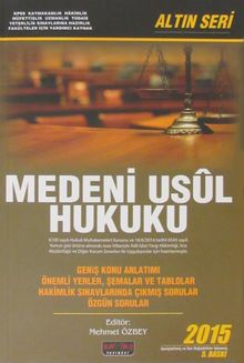 Medeni Usul Hukuku / Mehmet Özbey
