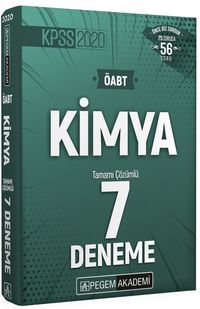2020 KPSS ÖABT Kimya Tamamı Çözümlü 7 Deneme