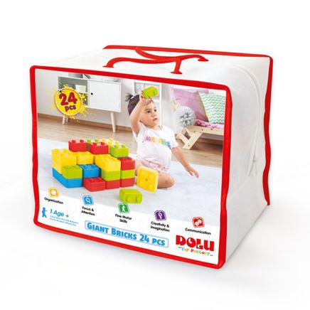 Dolu Tuğla Bloklar 24 Parça(5033)