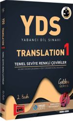 YDS Yabancı Dil Sınavı Translation 1 Temel Seviye Renkli Çeviriler