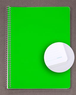 Bookinzi Okul Defteri 80gr. 70 yaprak  B5 Spiralli Mavi Cizgili Defter