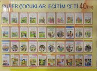 Süper Çocuklar Eğitim Seti (40 Kitap)