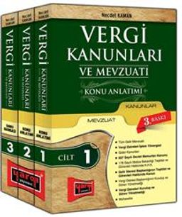 Vergi Kanunları ve Mevzuatı Konu Anlatımı (3 Cilt)