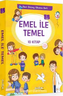 1. Sınıf Emel İle Temel Serisi (10 Kitaplık Set) - Kolektif