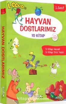 1. Sınıf Hayvan Dostlarımız Serisi (10 Kitaplık Set) - Kolektif