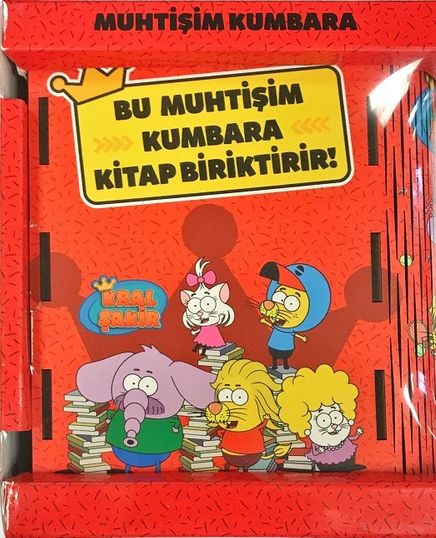 Kral Şakir Kumbara Kırmızı (Kod 764)