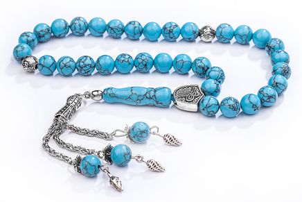 Doğaltaş Turkuaz - Damarlı (DT13)