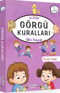 1. Sınıf Görgü Kuralları Serisi (10 Kitaplık Set)