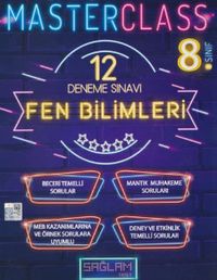 8. Sınıf Master Class Türkçe 12 Deneme