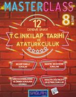 8. Sınıf Master Class T.C. İnkılap Tarihi Ve Atatürkçülük 12 Deneme