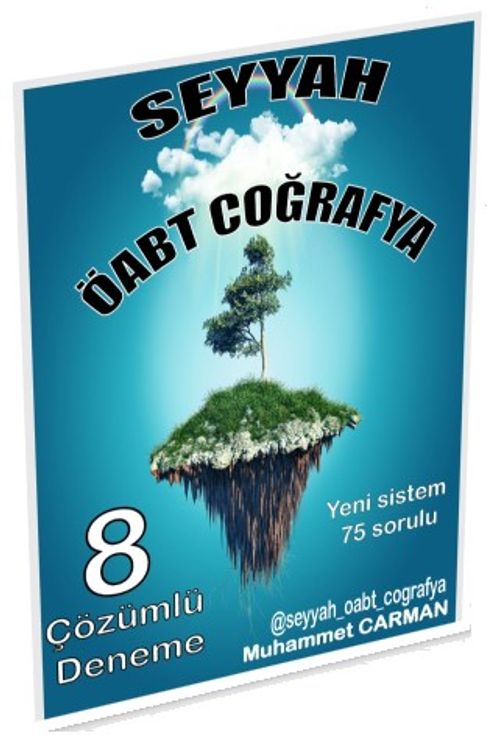 2020 ÖABT SEYYAH Coğrafya 8 Deneme Çözümlü