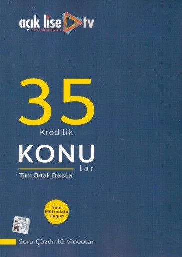35 Kredilik Konular - Ortak Dersler (Kolektif ) Fiyatı, Yorumları