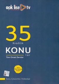 35 Kredilik Konular - Ortak Dersler