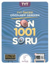TYT Öncesi Çözülmesi Gereken Son 1001 Soru