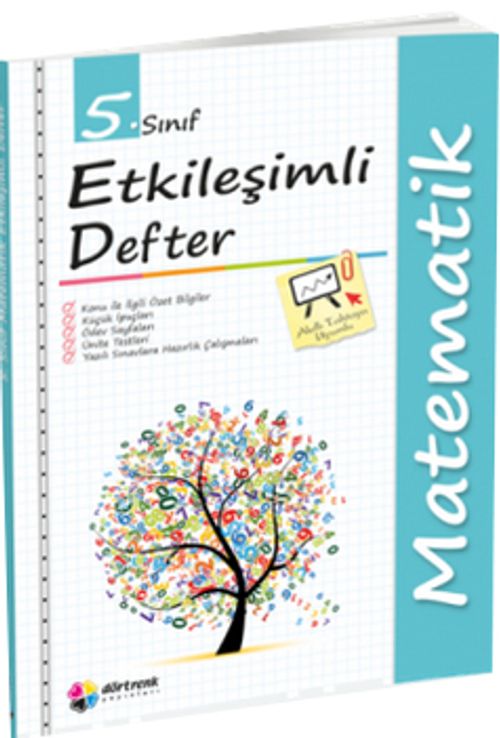 5. Sınıf Matematik Etkileşimli Defter 