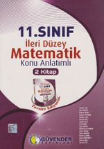 11. Sınıf İleri Düzey Matematik Konu Anlatımlı (2 Kitap)