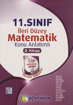 11. Sınıf İleri Düzey Matematik Konu Anlatımlı (2 Kitap)
