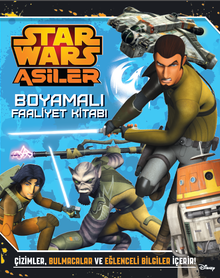 Starwars Asiler Boyamalı Faaliyet Kitabı