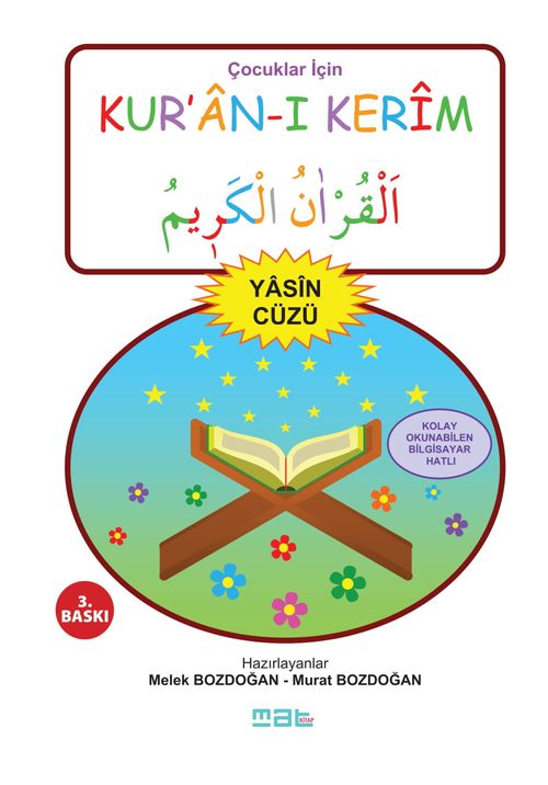 Çocuklar İçin Kur'an-ı Kerim Yasin Cüzü